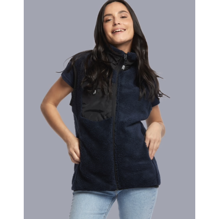 Gilet Sans Manches Femme En Polaire Douce - Coupe Classique - Taille S à 5XL - Avec Poches - Pour Automne, Hiver - Casual, Chic