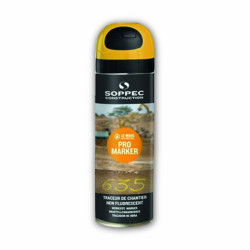 Destockage bombe de marquage pro marker non fluo peinture permanente - 8 à 12 mois - 3 coloris