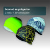 Bonnet sport personnalisé sous sachet plastique individuel