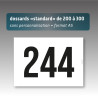 dossard sans perso de 200 a 300