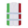 Gilet de sécurité drapeau étranger
