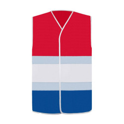 Gilet de sécurité drapeau étranger
