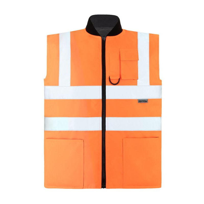 Bodywarmer réfléchissant Réversible