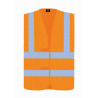 Gilet de sécurité avec bande verticale