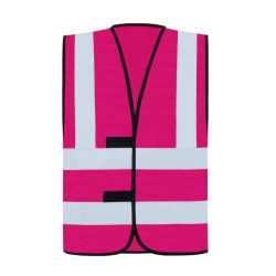 Gilet de sécurité avec bande verticale