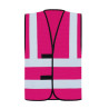 Gilet de sécurité avec bande verticale