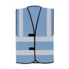 Gilet de sécurité avec bande verticale