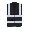 Gilet de sécurité avec bande verticale