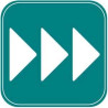 Etiquette autocollante pour fléchage