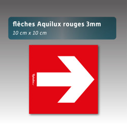 Flèche akilux 10*10cm