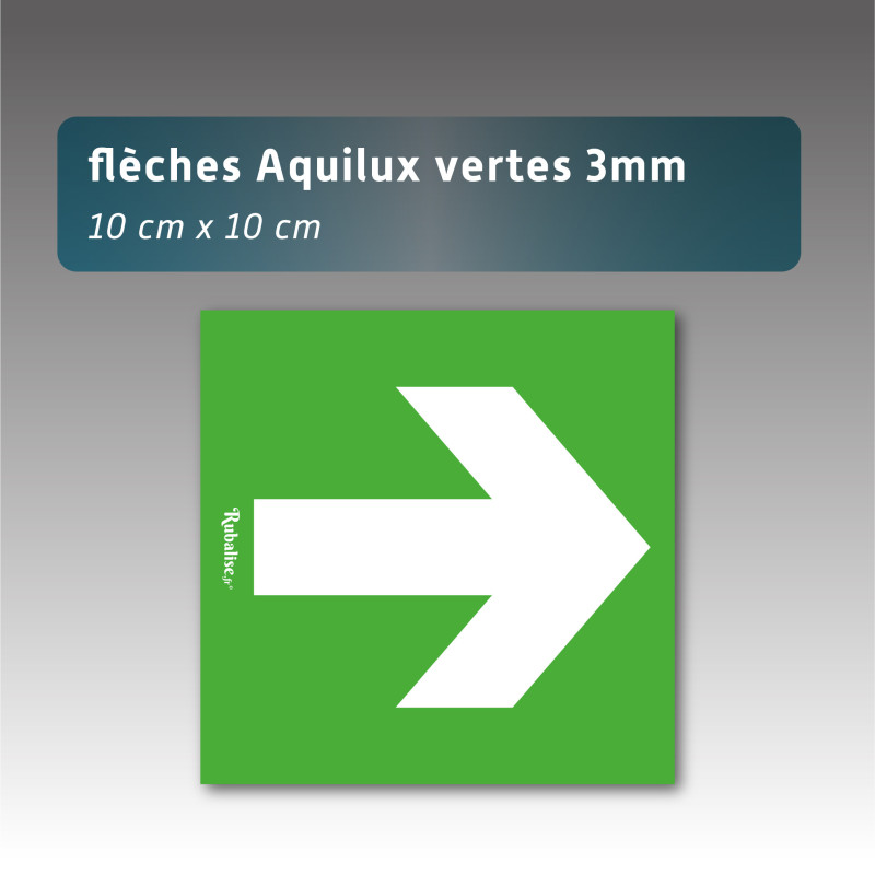 Flèche akilux 10*10cm