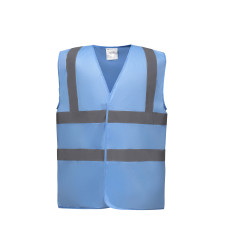 Gilet de sécurité rose fluo