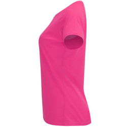 T-shirt technique femme BAHRAIN – Rose Fuchsia | Respirant et Séchage rapide