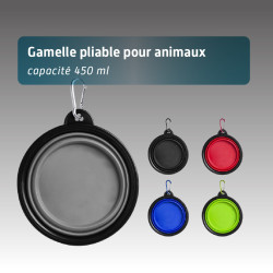 Gamelle pliable pour animaux