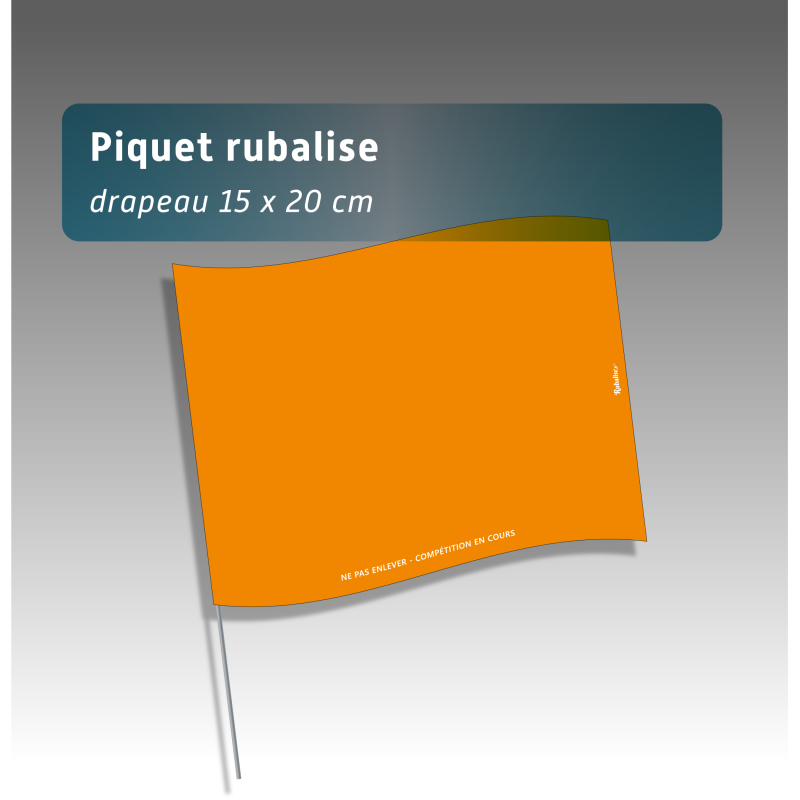 Piquets rubalise lot de 100 | Balisage et signalisation