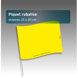 Piquet rubalise - 7 couleurs disponibles