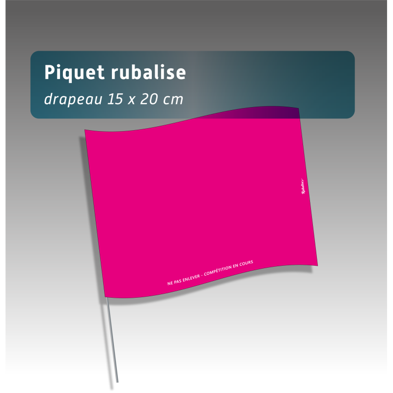 Piquets rubalise lot de 100 | Balisage et signalisation