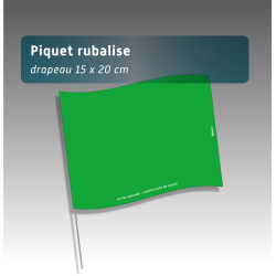 Piquet rubalise - 7 couleurs disponibles