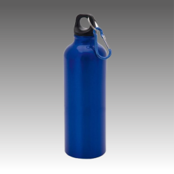 Bouteille aluminium 750 ml avec mousqueton – Divers coloris disponibles