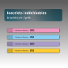 Bracelet événementiel Tyvek® personnalisé | Contrôle d’accès sécurisé