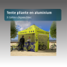 Tente pliable - personnalisable - 5 tailles disponibles