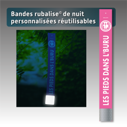 Bande rubalise réutilisable