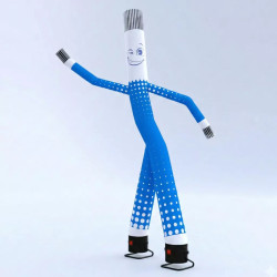 Sky Dancer bipède – Danseuse gonflable publicitaire dynamique personnalisable