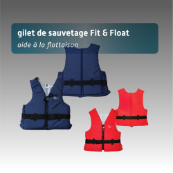 Gilet de sauvetage Fit & Float – Aide à la flottaison économique et confortable