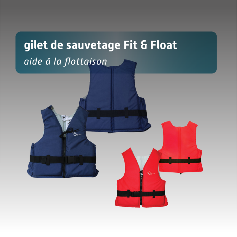 Gilet de sauvetage Fit & Float – Aide à la flottaison économique et confortable