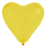Ballon cœur rose bonbon 35 cm | Latex naturel | Lot de 8