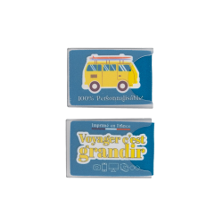 Pocket microfibre personnalisable 120x40 mm – Qualité Kelnet – À partir de 180 pièces