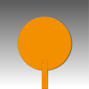 piquets jalons plastique 90 cm - lot 50 | Balisage