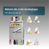 Bâton de craie écologique en différentes couleurs de marquage au sol temporaire