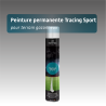 Bombe de marquage tracing sport peinture temporaire pour gazon - 3 à 6 mois - 6 coloris