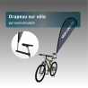 Drapeau sur vélo
