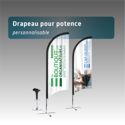 Drapeau pour potence