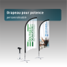 Drapeau pour potence