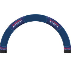 Arche gonflable circulaire – Structure publicitaire étanche sans flux d’air constant