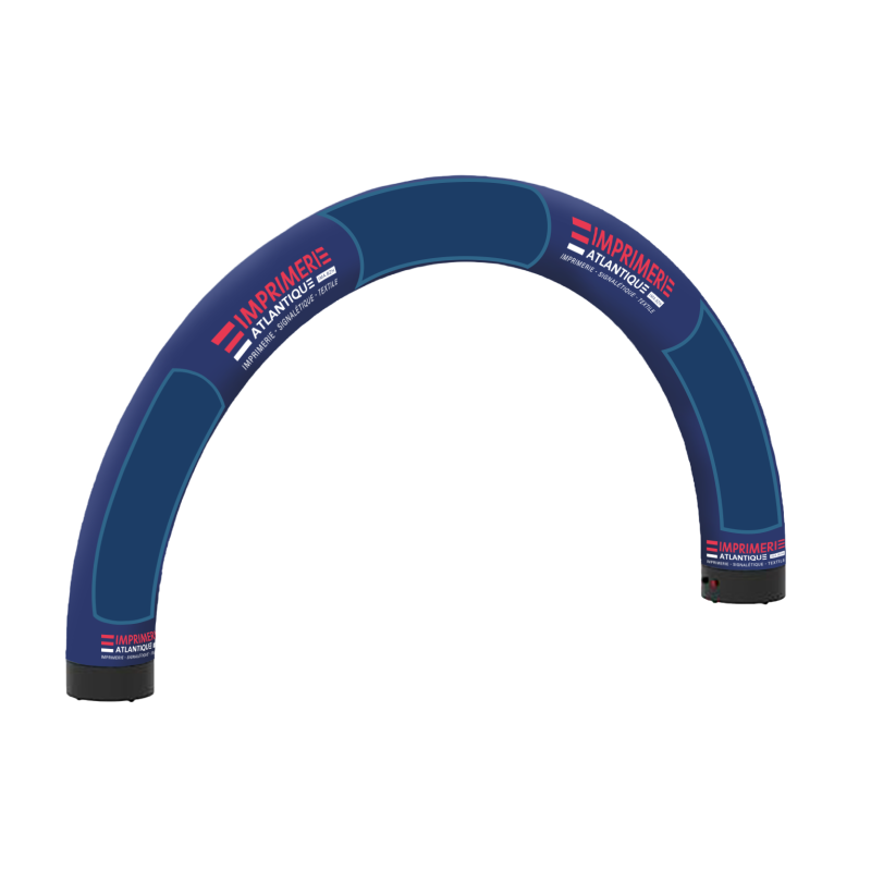 Arche gonflable circulaire – Structure publicitaire étanche sans flux d’air constant