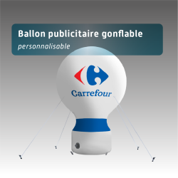 Ballon publicitaire gonflable – Support promotionnel extérieur personnalisable