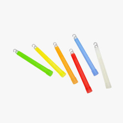 Bâton lumineux fluo 24cm - 2 coloris - lot de 25