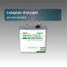 Comptoir d'accueil - personnalisable - 3 tailles disponibles