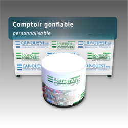 Comptoir gonflable - personnalisable - 2 tailles disponibles