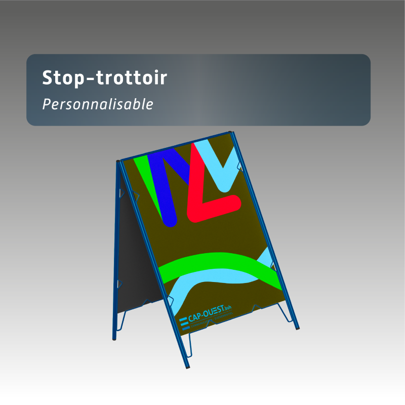 Stop-trottoir personnalisable