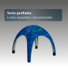 Tente gonflable - personnalisable - 4 tailles disponibles
