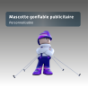 Mascotte gonflable publicitaire personnalisable
