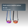 Porte verre à mettre autour du cou