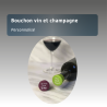 Bouchon vin personnalisé