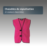 Chasuble de signalisation. Disponible en 11 couleurs.