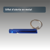 Sifflet d'alerte en métal - fin de stock